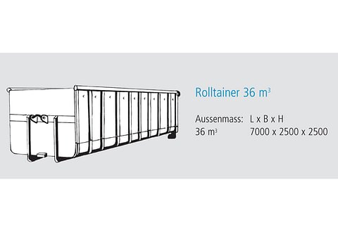 Rolltainer 36 m3