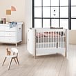 Oliver furniture Babybett mini+ weiss/Eiche