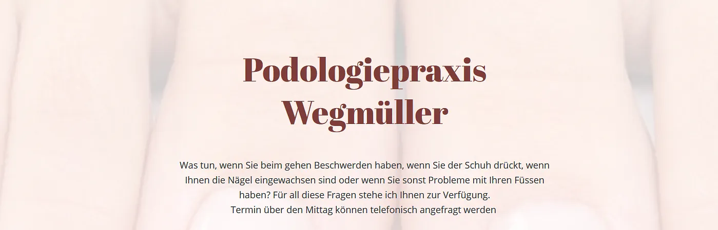 Podologiepraxis Wegmüller
