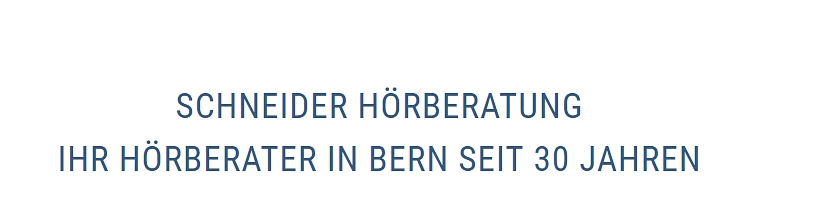 Hörberatung Bern Schneider AG