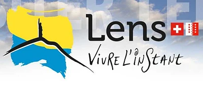 Lens, chef-lieu de la commune et village touristique