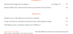 Les Fromages & Desserts