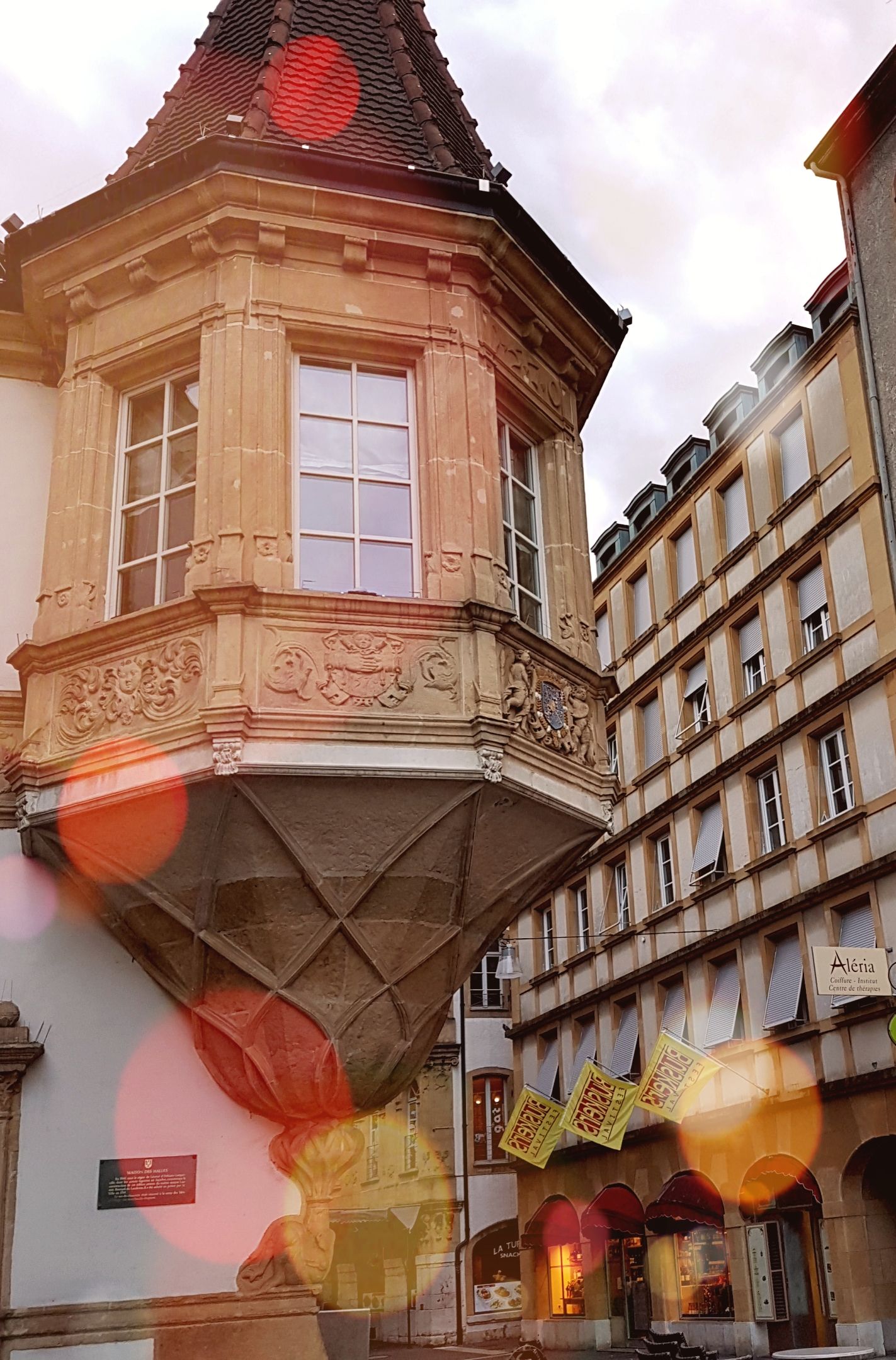 Au coeur de la ville de Neuchâtel
