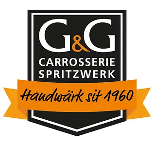 Logo 60 Jahre Carrosserie G&G AG
