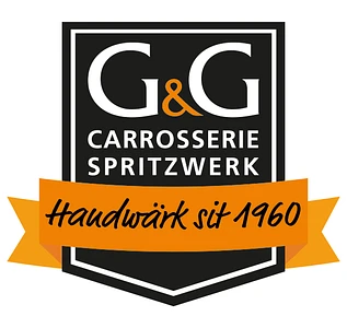 Logo 60 Jahre Carrosserie G&G AG