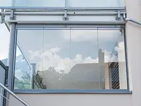Metallbau Goop Anstalt / Treppen  Terrassenüberdachung  Vordach  Verglasung  Carport  Türen  Tore  Zäune - Klicken Sie, um das Bild 21 in einer Lightbox vergrössert darzustellen