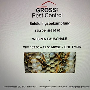 GROSS Pest Control GmbH, Embrach ZH