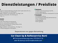 Car Clean Up & Reifenservice Berti – Cliquez pour agrandir l’image 1 dans une Lightbox