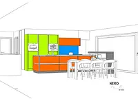 Nero Whirlpool Sauna Küchen - Klicken Sie, um das Bild 6 in einer Lightbox vergrössert darzustellen