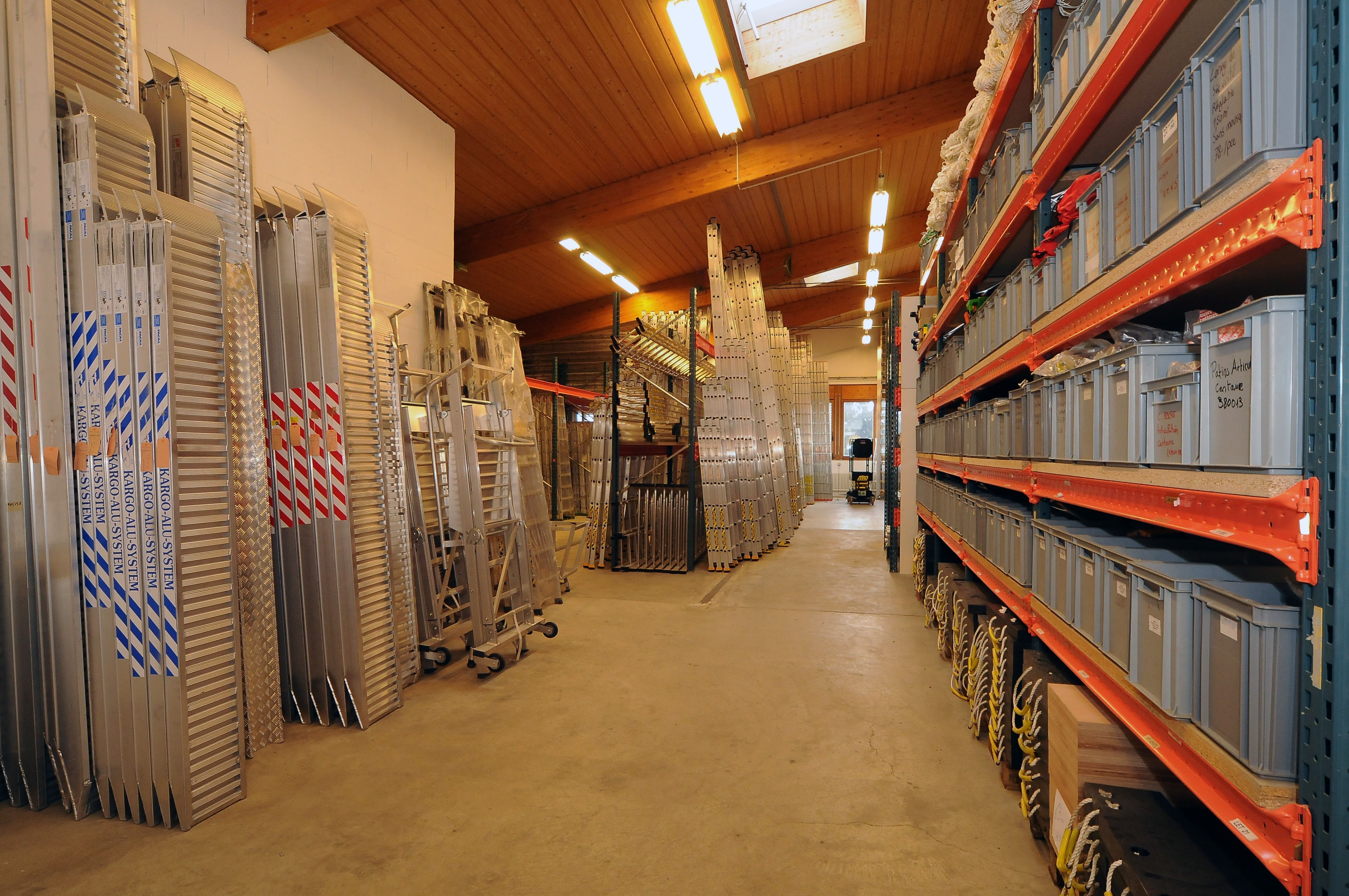 Rampes de chargement, plaques de stabilisation, pièces de rechange