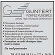Accompagnement Guntert J.-F. pompes funèbres