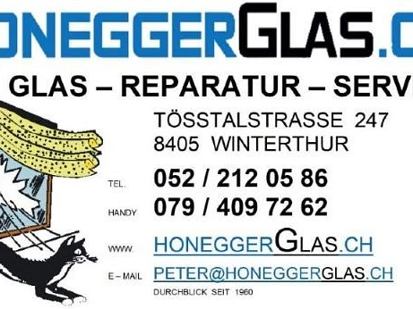 HONEGGER GLAS AG - Klicken, um das Panorama Bild vergrössert darzustellen