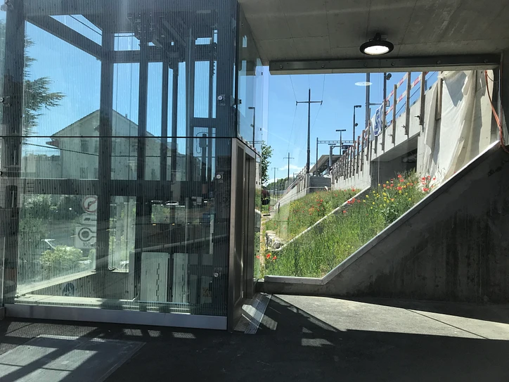 CFF - Gare de Rolle, nouveaux accès aux quais (en sous-traitance du Studio d'Architecture J.-D Paschoud, 2019-2020)