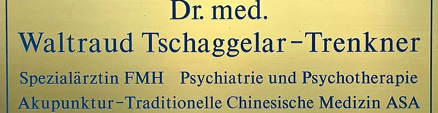 Dr. med. Tschaggelar-Trenkner Waltraud M.