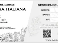 Cucina Italiana Rathaus Aarberg – click to enlarge the image 1 in a lightbox