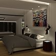 Réalisation aménagement intérieur master bedroom villa individuelle