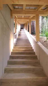 Charpente escaliers extérieurs