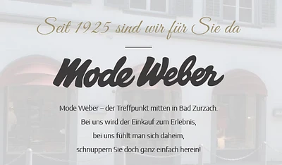 Mode Weber AG