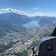 Sorvolo del Ticino in elicottero