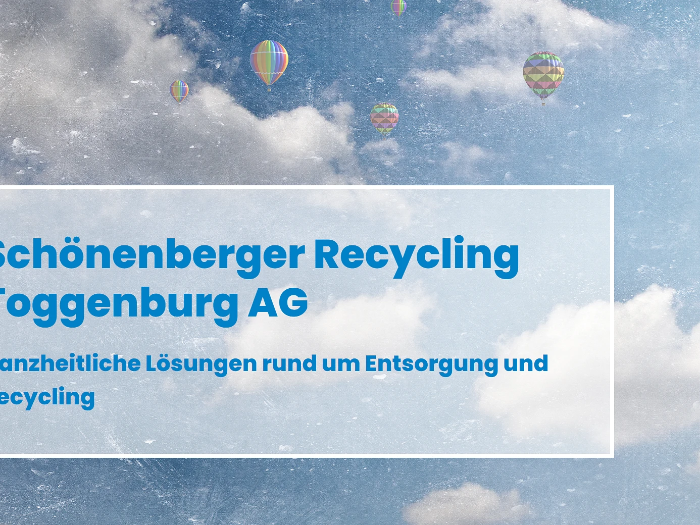 Schönenberger Recycling Toggenburg AG