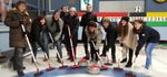 «Sweeping the broom» on ice