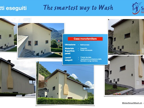 Mister Smart Wash Pulizia Facciate / Fassadenreinigung - cliccare per ingrandire l’immagine 2 in una lightbox