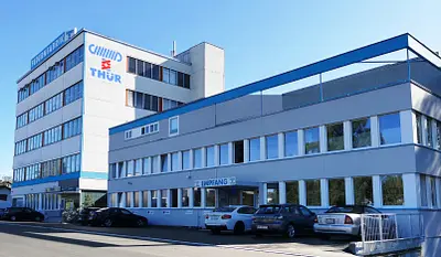 Thür + Co. AG Federnfabrik, Aussenansicht Hauptgebäude