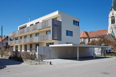 Neubau Mehrfamilienhaus Planung und Bauleitung Dreier Korntheuer Architekten Büsserach