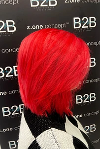 hair red
