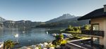 Unser Haus liegt direkt am See