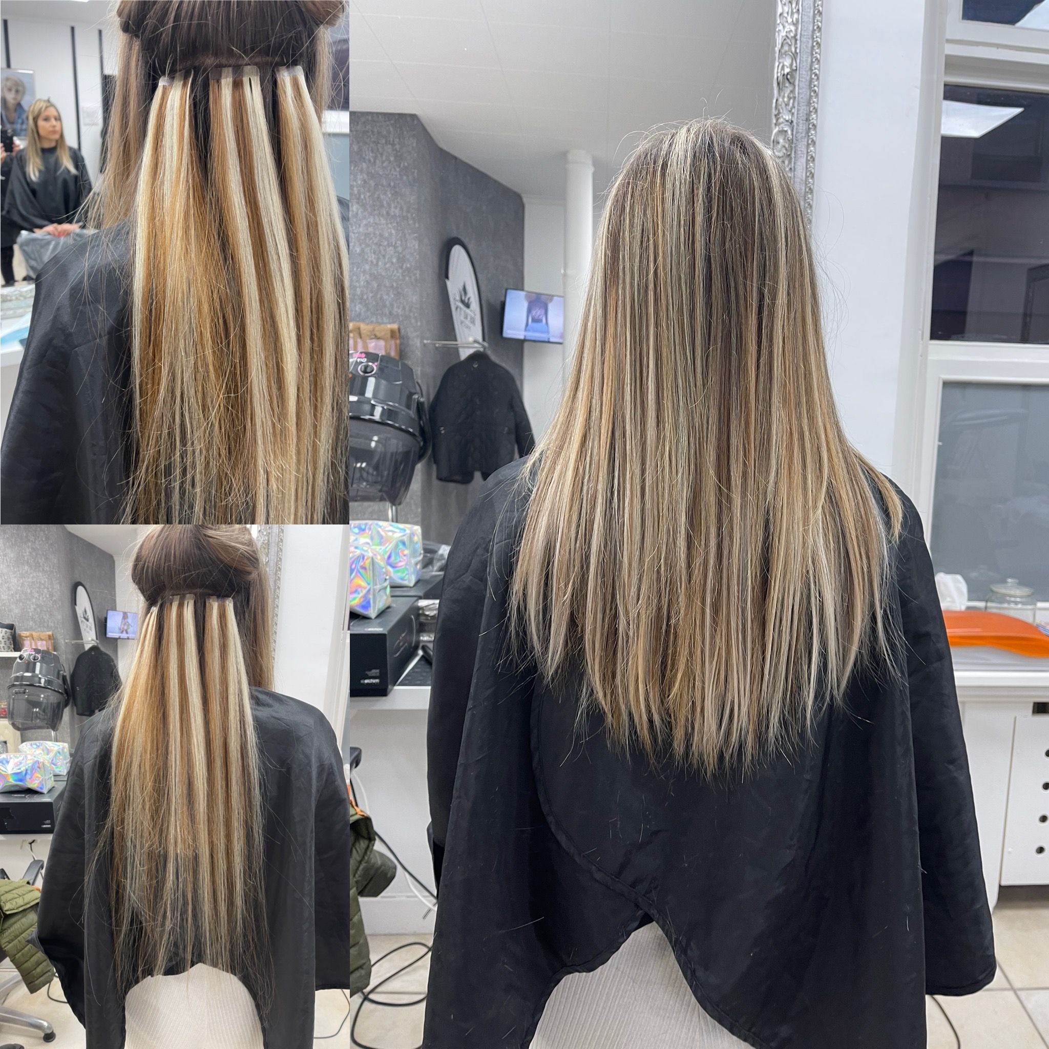 pose extensions tape , pour un rendu rapide ,naturel de qualité