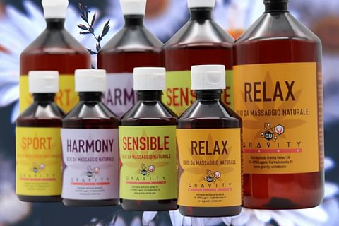 Natural Massage Oils: Base; Harmony; Sport; Sensibile; Relax       250ml-1L-5L