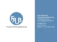 Fritz Rüfenacht Unternehmensberatung – Cliquez pour agrandir l’image 2 dans une Lightbox