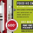Portes blindées d’appartements Foxeo HiS CH EI30-CR4