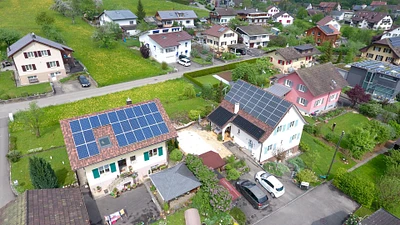 Photovoltaikanlage Einfamilienhaus Aufdach