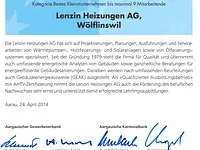 Lenzin Heizungen AG – Cliquez pour agrandir l’image 4 dans une Lightbox