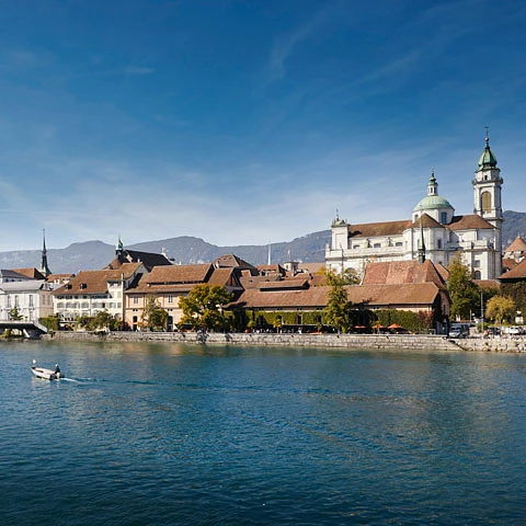 Solothurn, Aare Silhouette