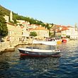 Perast im Fjord von Kotor, Montenegro