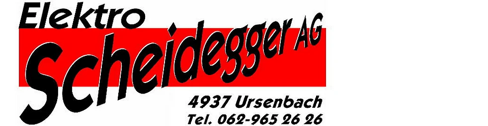 Elektro Scheidegger AG Ursenbach