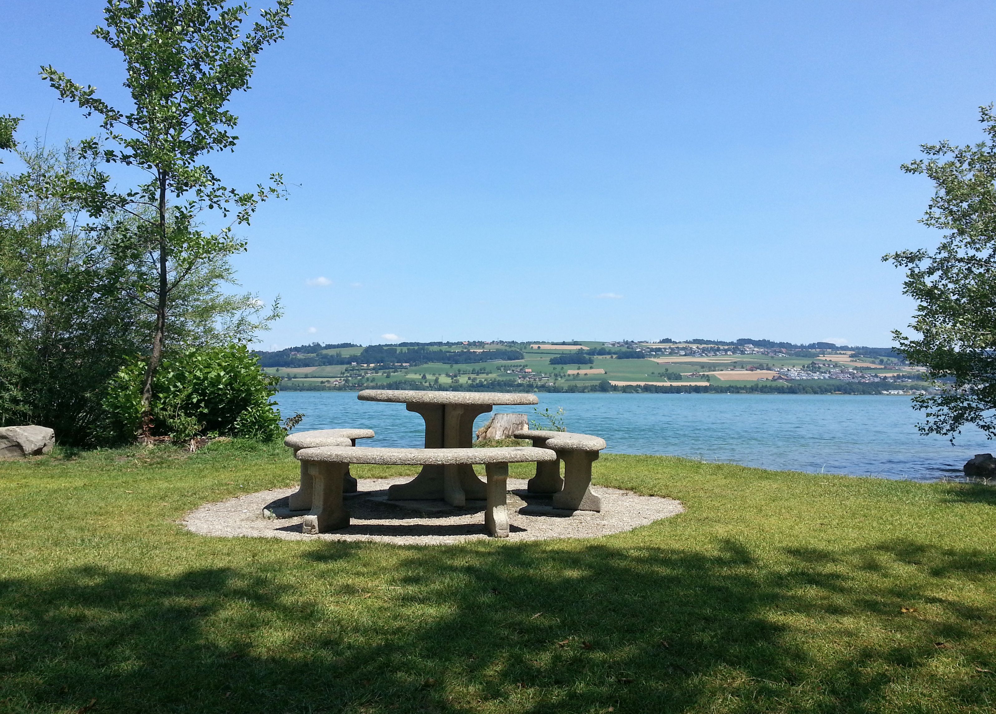 Seebad mit Grillplatz am Sempachersee