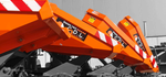Transporteur sur chenilles / dumpers sur pneus