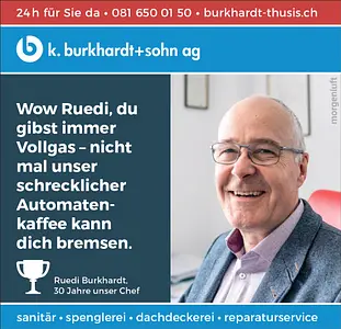 Geschäftsleitung Rudolf Burkhardt