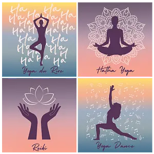 Yoga du rire & Hatha Yoga & Énergies & Yoga Danse & Reiki
