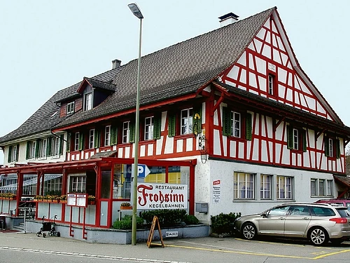 Restaurant Frohsinn - Klicken, um das Panorama Bild vergrössert darzustellen