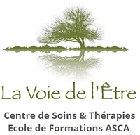 La Voie de l'Etre - Centre de Soins et de Formations agréés ASCA logo