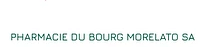 Logo Pharmacie du Bourg Morelato SA