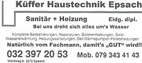 Logo Küffer Haustechnik Sanitär/Heizung
