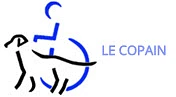 Logo Fondation LE COPAIN : Suisse d'éducation de chiens d'assistance pour personnes handicapées et épileptiques