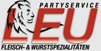 Leu, Fleischprodukte und Partyservice-Logo