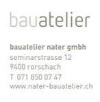 Logo Bauatelier Nater GmbH